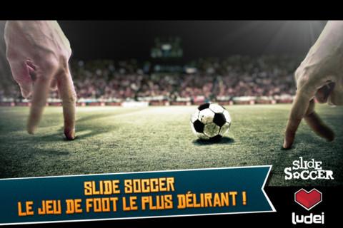 Jouez à plusieurs au foot Gratuitement avec « Slide Soccer » pour iPhone/iPad