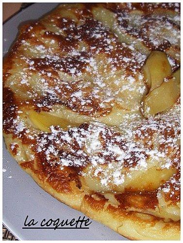 Galette aux pommes et caramel . IMGP9045