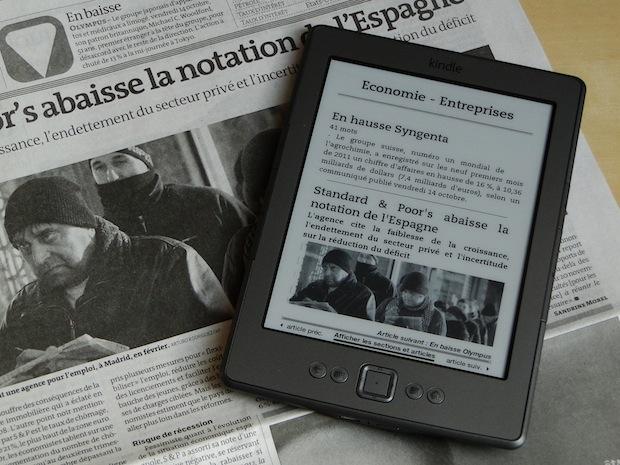 Amazon : une offre de presse inadaptée sur Kindle