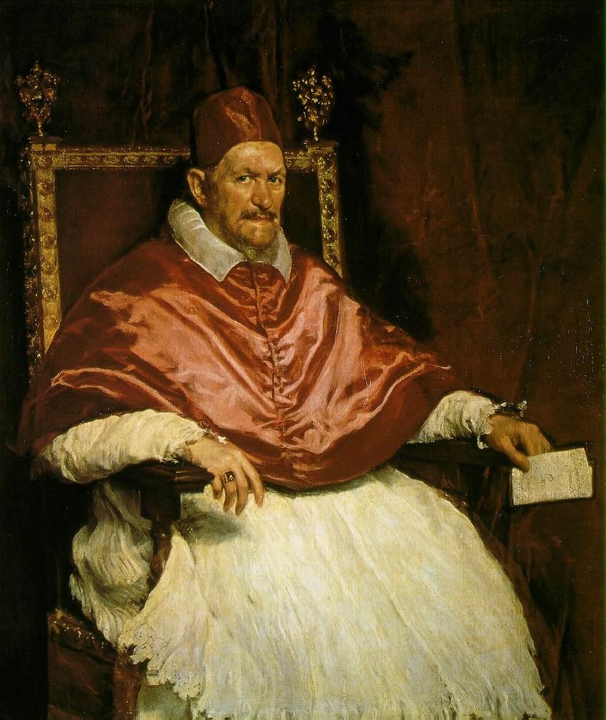 Diego Velazquez, Portrait of Pope Innocent X,