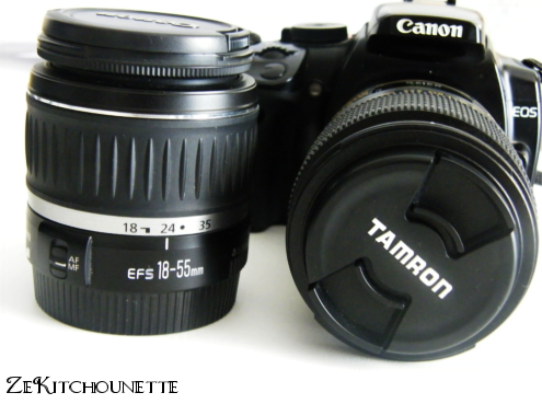 Appareil Canon EOS 400D, mon nouveau joujou