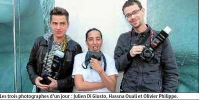 les 3 photographes JR au cube