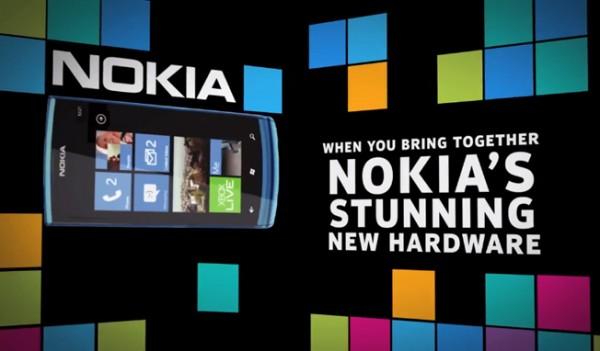 nokia lumia 900 promo 600x351 Le Nokia Lumia 900 dévoilé début 2012 ?