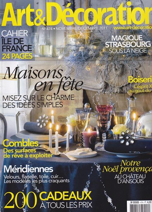 IMG_0002 Dans le magazine Art & Décoration de ce mois ci !