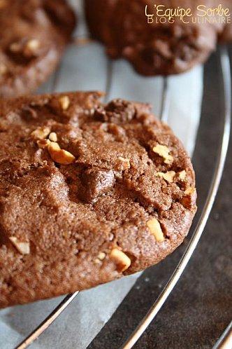 Cookies au chocolat, nougatine, et re pépites de chocolat ! COOKIES FIGUES ET CHOCOLAT (12)
