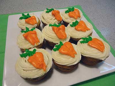 Cupcakes aux carottes