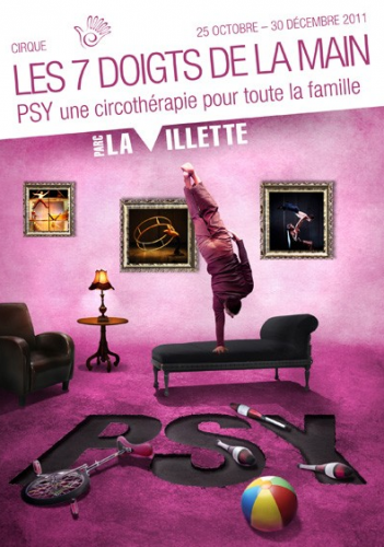 Quand l'inconscient fait du trapèze... Amusant ! critique psy grande halle de la villette les 7 doigts de la main