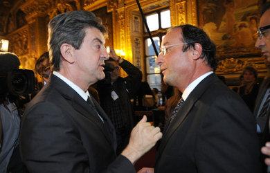 François Hollande refuse le débat sur la dette avec Jean-Luc Mélenchon