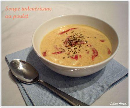 Soupe indonésienne au poulet soupe indonésienne 1