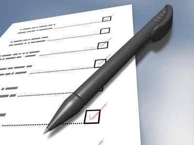 check-list check liste, vente produit