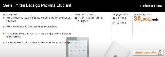 proxima Un iPad à 1 euro par jour pour les étudiants pour Noël