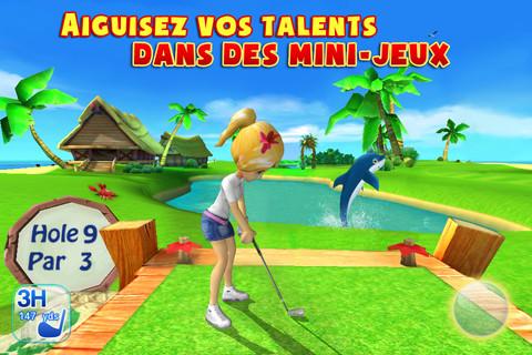 Encore un bon jeu Gameloft: « Let’s Golf » et c’est Gratuit!
