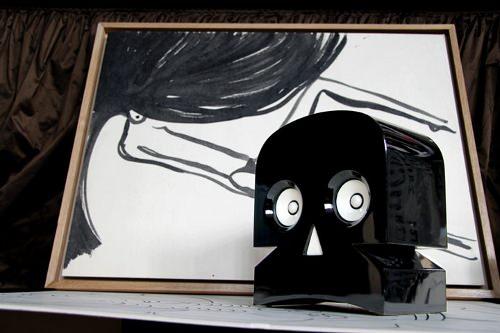 MinuSkull enceinte amplifiée par KUNTZEL DEYGAS design MinuSkull enceinte amplifiée par KUNTZEL DEYGAS design