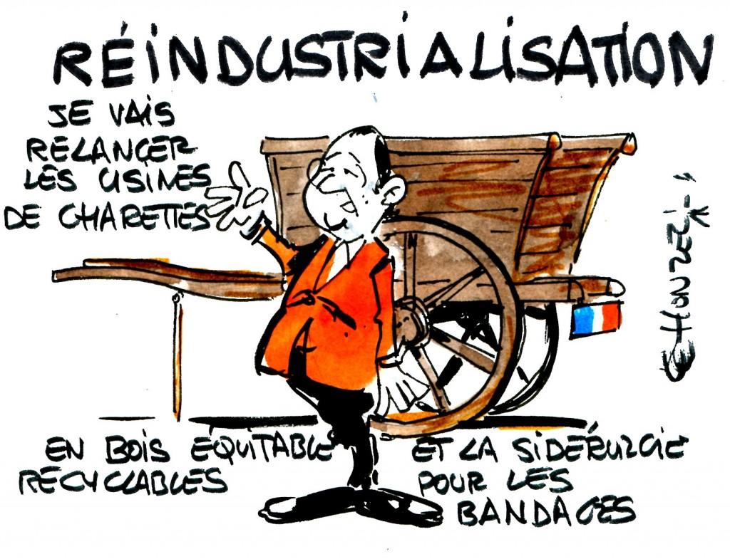 François Hollande, président de la réindustrialisation