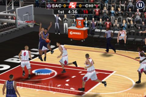 nb5 NBA 2K12 pour iPhone passe de 3,99€ à 2,39€ pour une durée limitée.