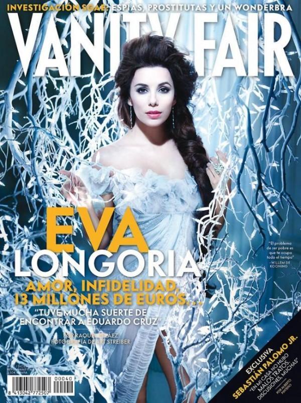 Eva Longoria, la Mère Noël du Vanity Fair espagnol