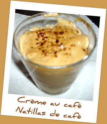 Petites crèmes au café (Thermomix) - Pequeñas natillas de café (Thermomix)