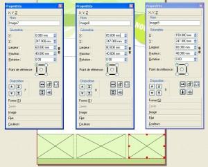 Cadres du pied de page Scribus 01 : réaliser une brochure A4 en PDF