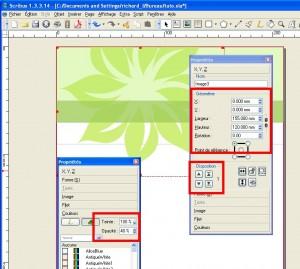 une première image Scribus 01 : réaliser une brochure A4 en PDF
