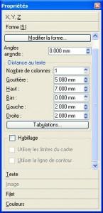 Panneau de propriétés Scribus 01 : réaliser une brochure A4 en PDF