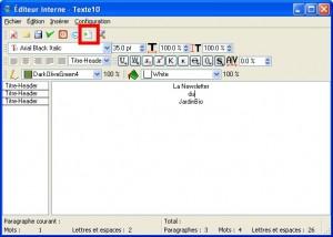 Centrer le texte Scribus 01 : réaliser une brochure A4 en PDF
