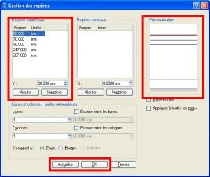 poser des repères, scribus Scribus 01 : réaliser une brochure A4 en PDF