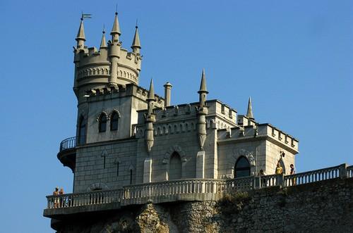 Le Château du Nid d'hirondelle, à Yalta, en Ukraine