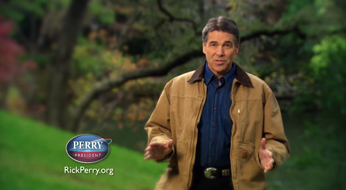 Rick Perry, gouverneur du Texas et candidat républicain à la...
