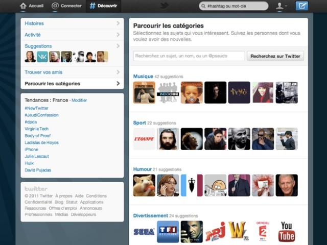 Twitter : une nouvelle version pour le portail web et pour les applications mobiles