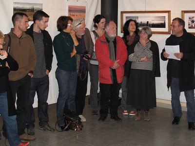 Quelques photographies du vernissage de l'exposition collective à la galerie des Arts de Trèbes(11)