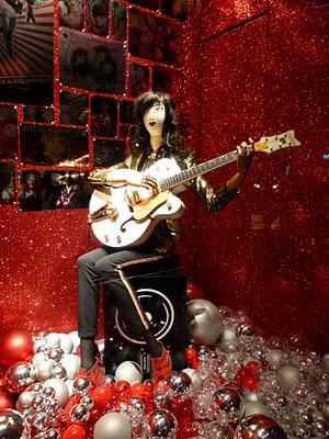 Un noël Rock'n Roll aux Galeries Lafayette !