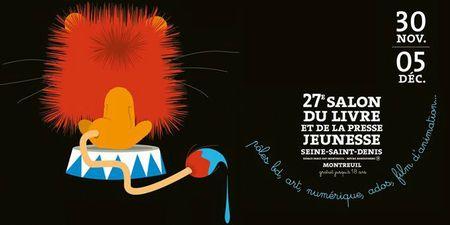 Une journée au Salon du Livre et de la Presse Jeunesse de Montreuil (2011) salonpresseaffiche