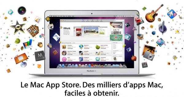 mac-app-store mac app store 600x319 100 millions de téléchargements pour le Mac App Store