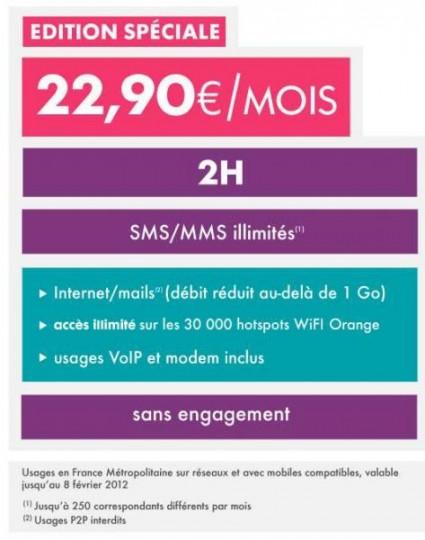 sosh-spe sosh spe 425x540 Prix et disponibilité du forfait en édition limitée de Sosh