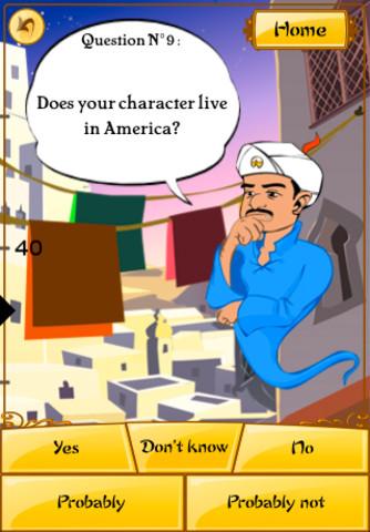 5 codes à gagner pour Akinator the Genie