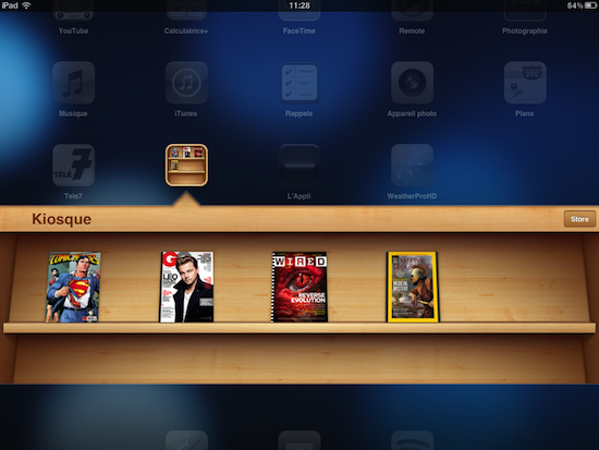 kio Le kiosque de l’iPad booste la vente des magazines