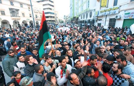 Libye - Des manifestants dénoncent l'opacité du Conseil national de transition (CNT)
