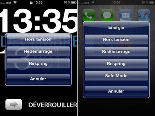 Cydia: Reboot, Respring et Safemode avec PowerUp Cydia: Reboot, Respring et Safemode avec PowerUp