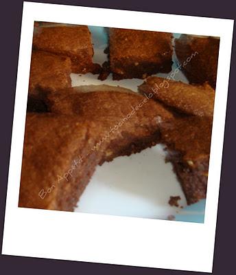 Brownies à la cacahouète (Thermomix) - Brownies con cacahuetes (Thermomix)
