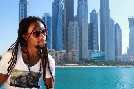 Dubaï shoot pour Jah Cure
