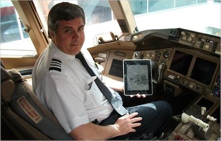 American Airlines adopte l’iPad comme le remplacent des sacs de vol