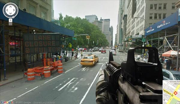 Google Shoot View Google tournage vue