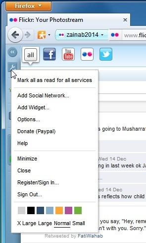 paramètres settings