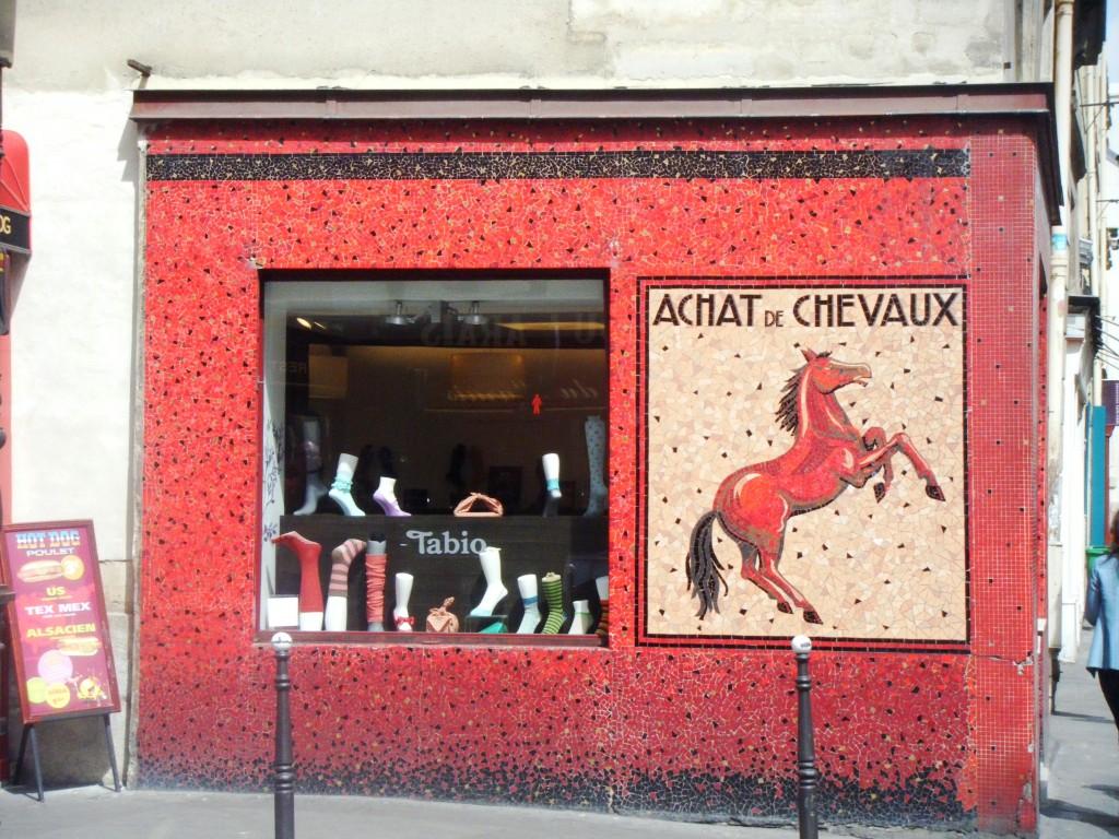 BOUCHERIE CHEVALINE RUE DU ROI DE SICILE RUE VIEILLE DU TEMPLE 75004 (1) Reconversion d’une boucherie chevaline