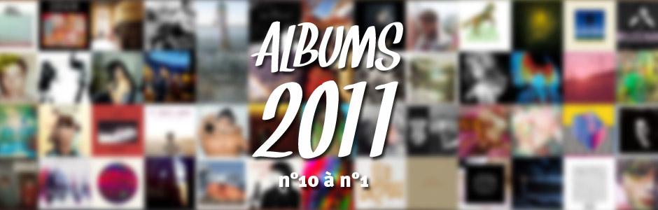 Albums 2011 - n°10  à n°1