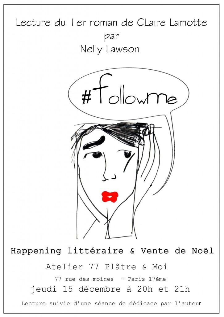 Flash Mob//Happening littéraire ce soir