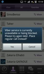 Après Skype, Maroc télécom bloque Viber!