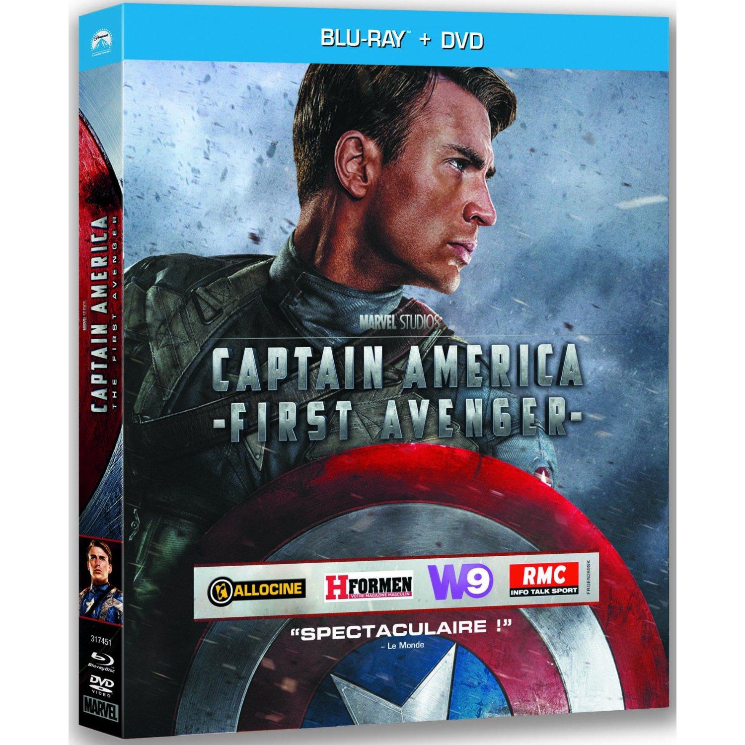 Captain America : Blu-ray deux étoiles