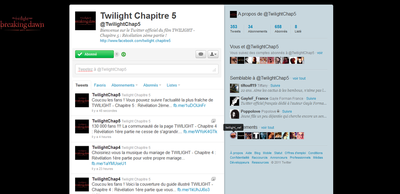 Le twitter officiel de @TwilightChap5 est lancé !