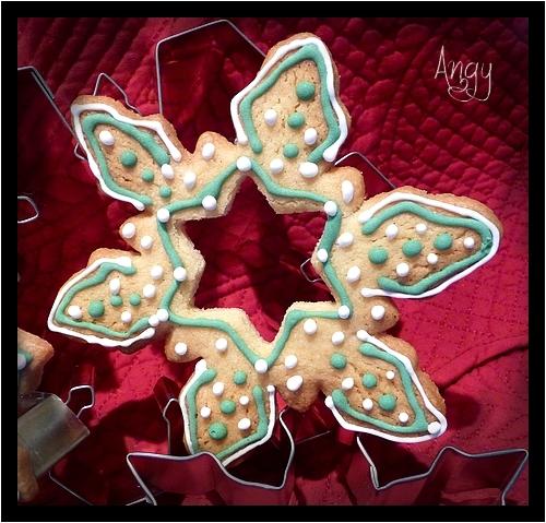 biscuits de Noël décorés